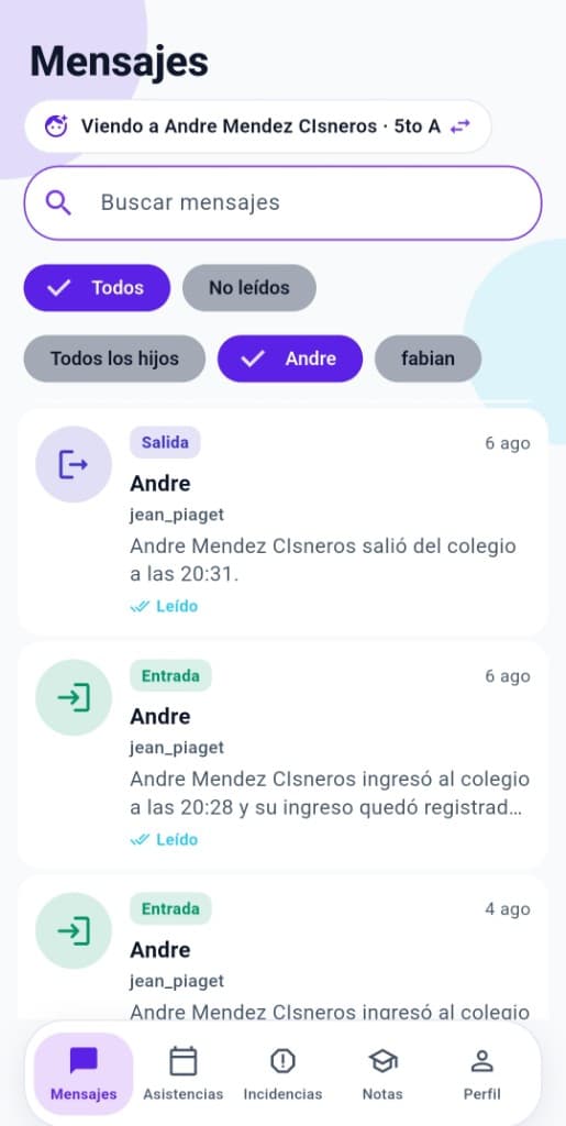 Messages